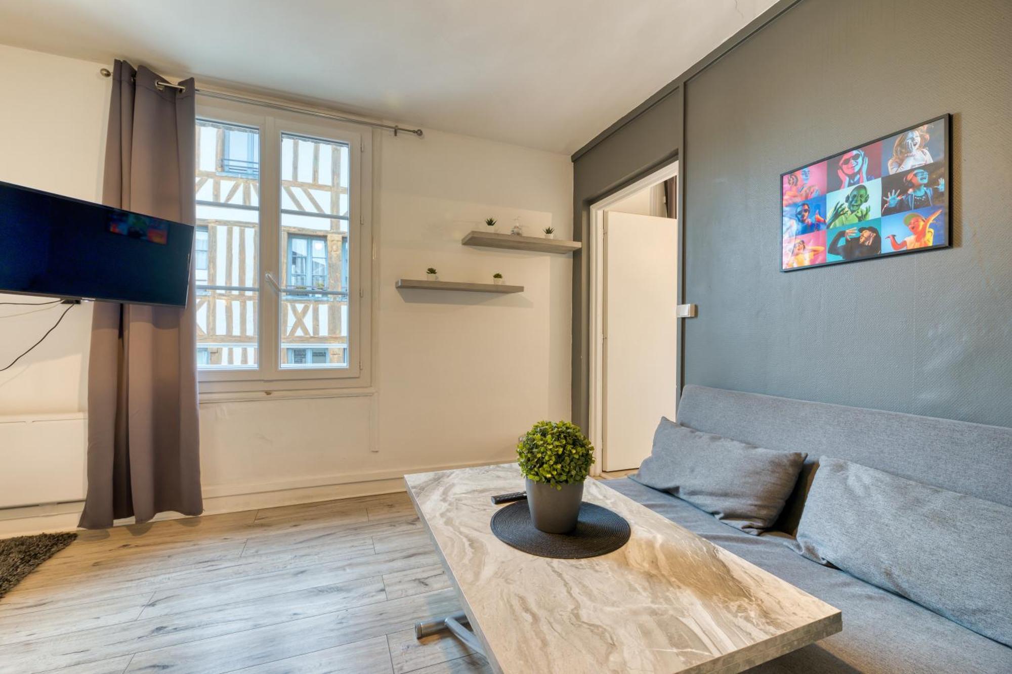 Le Music Votre Joli F2 Au Coeur De Rouen ! Apartamento Exterior foto
